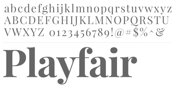 elegant serif fonts